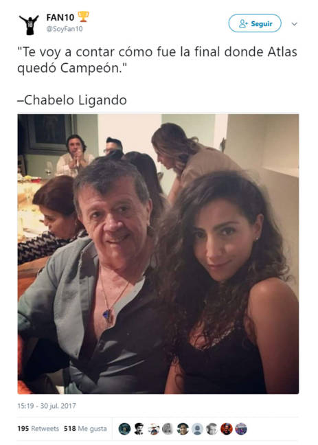 $!'Chabelo' es víctima de 'memes' por foto con chica