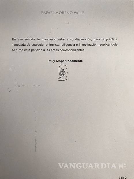 $!Moreno Valle pide a PGR le investigue acusación de espionaje
