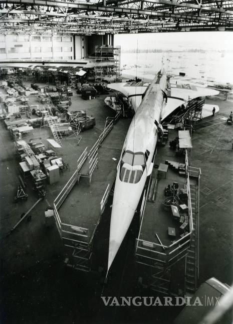 $!Mañana se cumplen 50 años del primer vuelo comercial del Concorde, el avión supersónico que volaba más rápido que la velocidad de rotación de la Tierra.