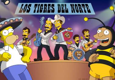 Famosos. La icónica banda mexicana se suma a la lista de celebridades invitadas en Los Simpson, en un episodio que promete celebrar la cultura latina.