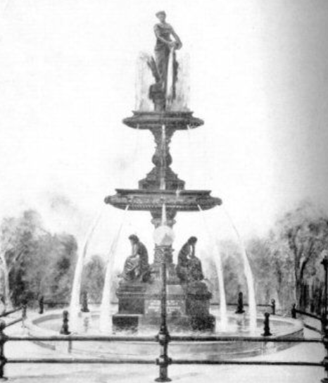 $!Mills Memorial Fountain.