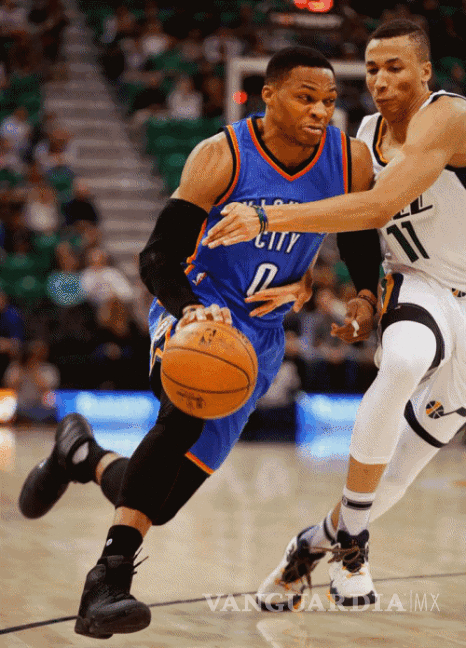 $!Russell Westbrook, la máquina del triple en la NBA