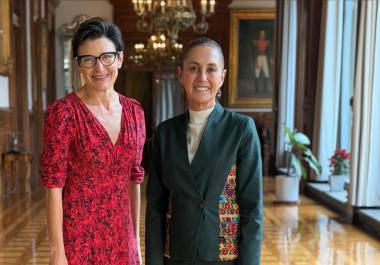 Fraser reiteró el compromiso de la compañía con México durante el encuentro con Sheinbaum.