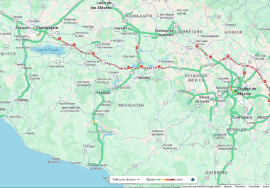 Paro Nacional de Transportistas: Así se ven los bloqueos carreteros en México