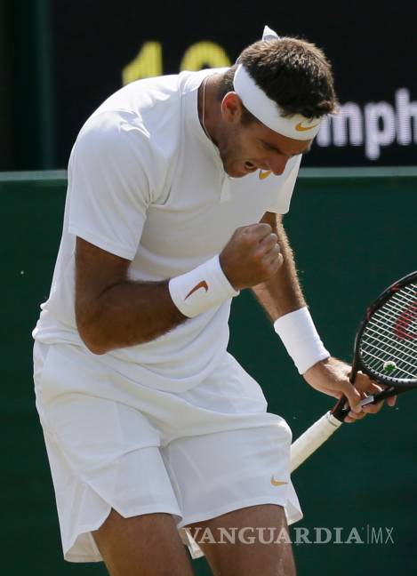$!Del Potro mantiene el sueño y sigue su curso en Wimbledon