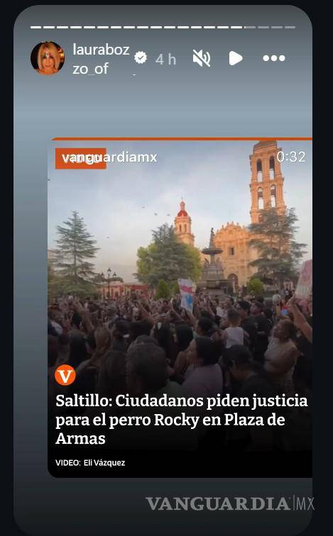 $!La peruana compartió la cobertura que Vanguardia ha dado como seguimiento al caso.
