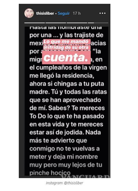 $!Frida Sofía agrede a publirelacionista ¡discapacitada!