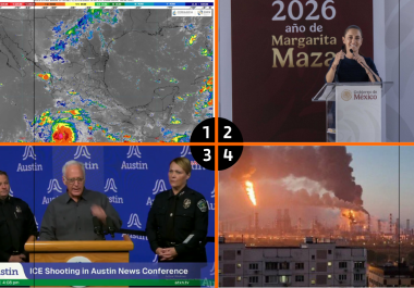 Noticias para el fin de semana; posible huracán, ICE, tensión Medio Oriente, Ucrania, Claudia Sheinbaum,