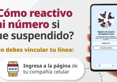 La suspensión por no vincular una línea móvil es temporal. La CRT confirmó que los usuarios no pierden su número y pueden recuperar el servicio al completar el registro.