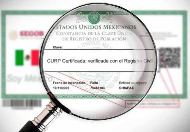 La CURP tradicional certificada es necesaria para tramitar todo tipo de documentos oficiales en México. Sin ella no podrás realizar ningún trámite ante las dependencias de la Administración Pública.