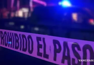 Autoridades acordonaron la vivienda ubicada en la colonia Elsa Hernández, donde fue localizado el cuerpo de Santos Horacio.