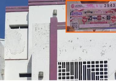 La vivienda rifada por la Lotería Nacional en Tlaquepaque, Jalisco, quedó nuevamente ocupada tras la irrupción de un grupo armado, según denunció la ganadora.