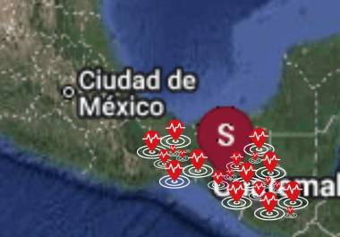 El Servicio Sismológico Nacional informó que el sismo de magnitud 7.4 en Chiapas ha generado 60 réplicas y fue catalogado como un enjambre sísmico.