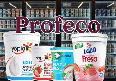 La Profeco hizo un estudio de calidad sobre diferentes marcas de yogur.