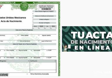 Poder descargar tu acta de nacimiento en PDF es una tarea sencilla, solo debes ingresar al sitio del Gobierno de México/actadenacimiento para poder realizar el trámite.