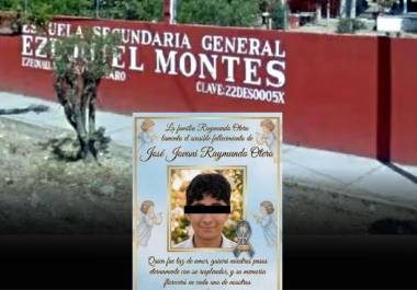 Autoridades de Querétaro detuvieron a un estudiante señalado por el homicidio de su compañero ocurrido cerca de una secundaria en Ezequiel Montes.