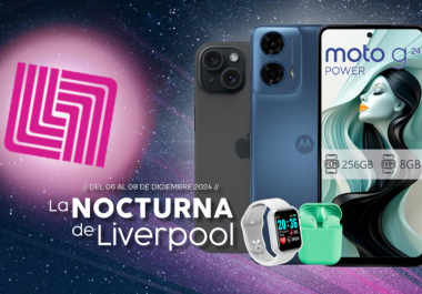 Entre las ofertas destacadas se encuentran celulares de marcas como Samsung, Apple y Xiaomi, con precios rebajados en modelos populares.