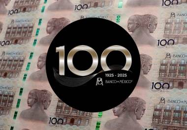Banco de México crea nuevo billete de 100 pesos, en conmemoración de un centenario desde su fundación.