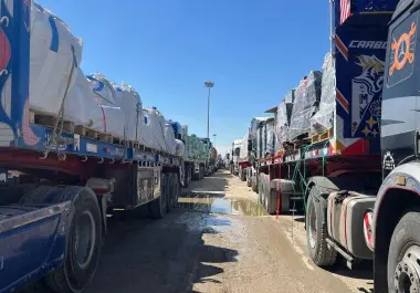 De las 162 millones de toneladas, el 35% (57 millones de toneladas) correspondió al autotransporte.