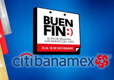 Citibanamex suma una promoción de bonificación escalonada para compras con sus tarjetas de crédito, premiando con devoluciones a clientes que paguen a meses sin intereses y cumplan con ciertos requisitos.