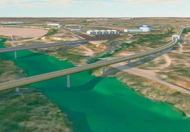 Este proyecto contempla acelerar el cruce de Coahuila a Estados Unidos, acelerando el intercambio comercial.