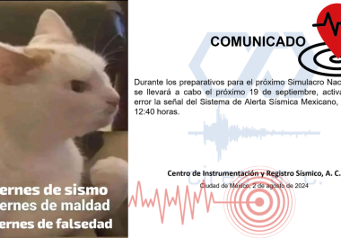 Según el Sistema de Alerta Sísmica Mexicano (Sasmex), el fallo ocurrió durante los preparativos para el próximo simulacro nacional