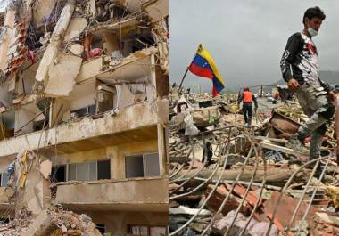 Aumenta la cifra de fallecidos en Venezuela, tras terremotos del 24 de junio