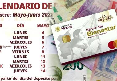 Apegados al calendario oficial compartido en las redes sociales por la titular de la Secretaría del Bienestar, Leticia Ramírez, estas letras del apellido recibirán los 6 mil 400 pesos de la Pensión del Bienestar en esta semana.