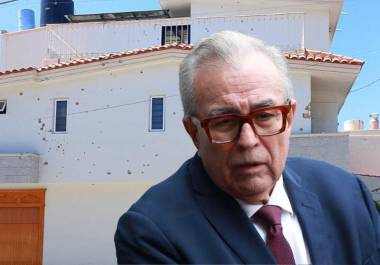 Sujetos armados dispararon contra una vivienda presuntamente relacionada con Rubén Rocha Moya en la colonia Las Quintas de Culiacán