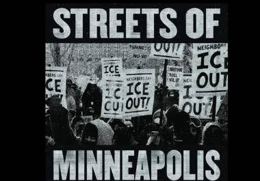 Captura de video de la cuenta oficial en YouTubedel cantante Bruce Springsteen de la portada de la canción ‘Streets of Minneapolis’ lanzada en protesta por la violencia de agentes federales.