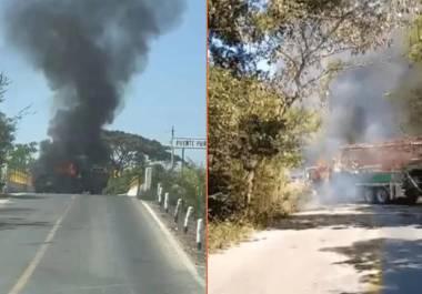 Jalisco vive una jornada violenta con diversos enfrentamientos entre elementos de la Guardia Nacional con civiles armados y bloqueos con vehículos quemados en carreteras.