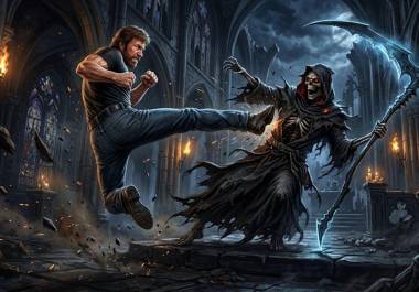 Chuck Norris es un icono de las películas de acción, el arte marcial y el humor de internet