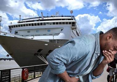 Brote de gastroenteritis en crucero en Francia