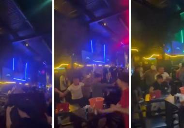 El altercado, que comenzó como una discusión, escaló a golpes y uso de objetos como armas improvisadas, situación que quedó registrada y se viralizó en plataformas digitales.
