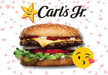 Promoción “Burger a 1 Beso” dará una Famous Star con Queso gratis al comprar un combo y dar un beso; solo aplica el 14 de febrero en sucursales participantes.
