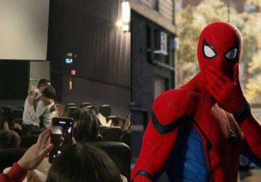 ¡Que vivan los novios!, los presentes celebraron a la pareja que se dio el sí en Cinépolis