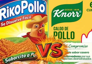 El estudio colocó a Knorr Suiza como una de las opciones menos favorables para la salud frente a RikoPollo.