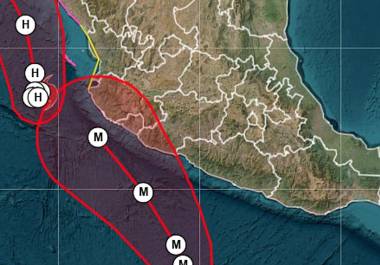 El ciclón tropical Trudy podría escalar a huracán categoría 4 frente al Pacífico mexicano. Revisa el pronóstico y los estados en alerta.
