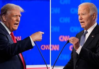 El expresidente criticó el desempeño de Biden y Harris en el debate durante las primarias de 2020.