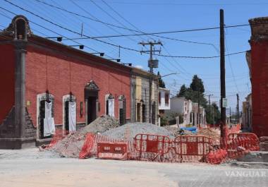 Las obras en la calle General Cepeda han causado molestia entre los vecinos ante su lentitud.