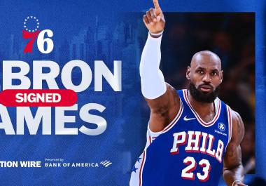 Joel Embiid y LeBron James compartirán vestidor en una de las combinaciones más llamativas de la Conferencia Este.