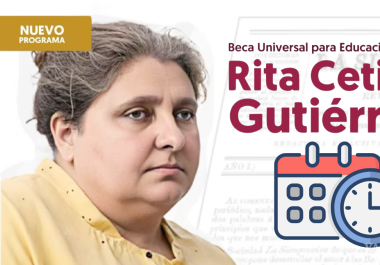 El titular de la Secretaría de Educación Pública (SEP) Mario Delgado, anunció el calendario para recibir la Beca ‘Rita Cetina’ a nivel secundaria.