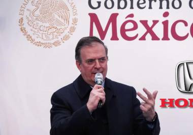 El secretario de Economía, Marcelo Ebrard, indicó que directivos de Honda en México le han compartido que “no hay modificación alguna sobre sus planes de producción”.