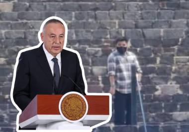 José Luis Cervantes, fiscal general de Justicia del Estado de México (I). Julio César Jasso Ramírez (D), el autor del tiroteo en Teotihuacán, tenía un perfil psicopático con tendencia a copiar situaciones violentas que sucedieron en otros países.