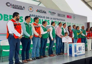 Recientemente Gobierno del Estado hizo entrega de 200 minisplits para escuelas de Ciudad Acuña.