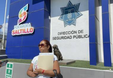 La afectada pide ayuda a las autoridades.