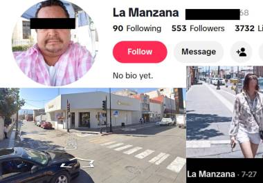 Una revisión de la cuenta de TikTok de ‘La Manzana’ permitió identificar cerca de 100 mujeres grabadas y difundidas en videos publicados entre abril y agosto.