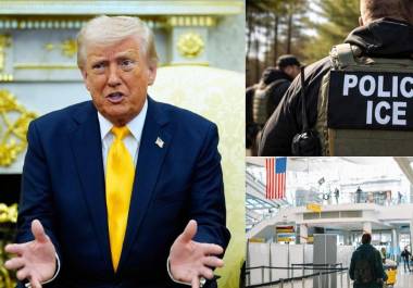 Trump amenaza a demócratas con poner agentes de ICE si continúan con el bloqueo del Congreso.