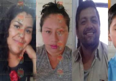 Magdalena “N”, de 41 años; Rosario “N”, de 39; Luis “N”, de 45 años; y Emanuel “N”, de 12 años de edad; desaparecieron con otras tres personas en Chiapas.