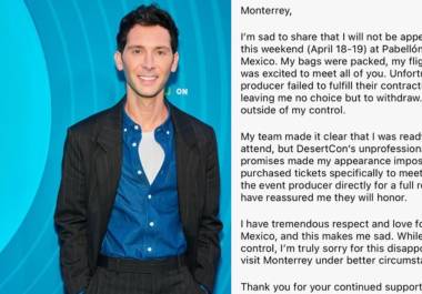 El actor que dio vida a Reese en Malcolm el de en medio canceló su participación en DesertCon 2026 en Monterrey, generando molestia entre fans.